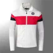 jacke tommy nouvelle collection zip 2823 blanc